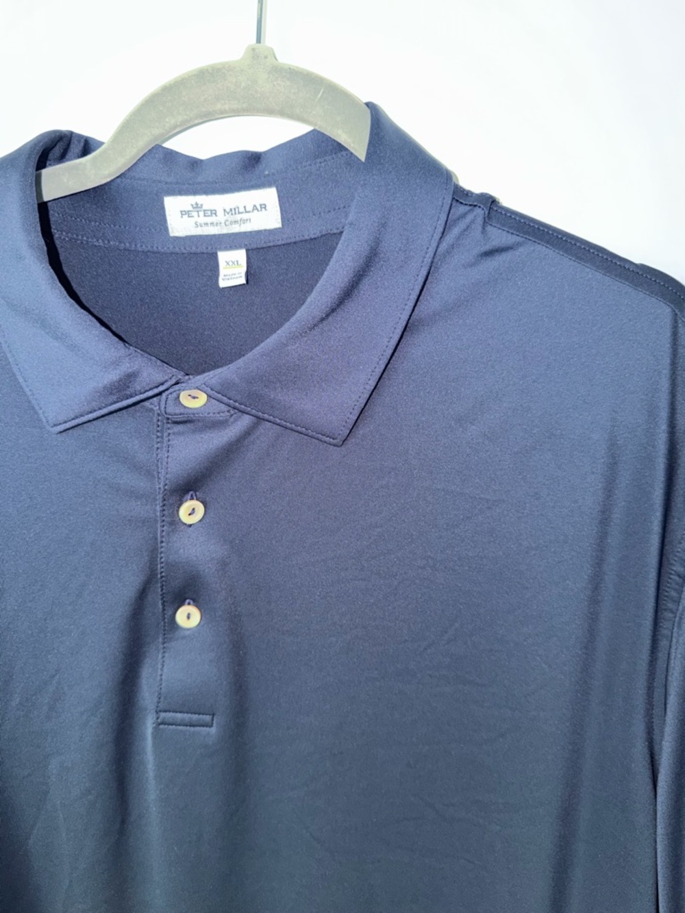 Peter Millar Men's Navy Summer Comfort Performance Polo